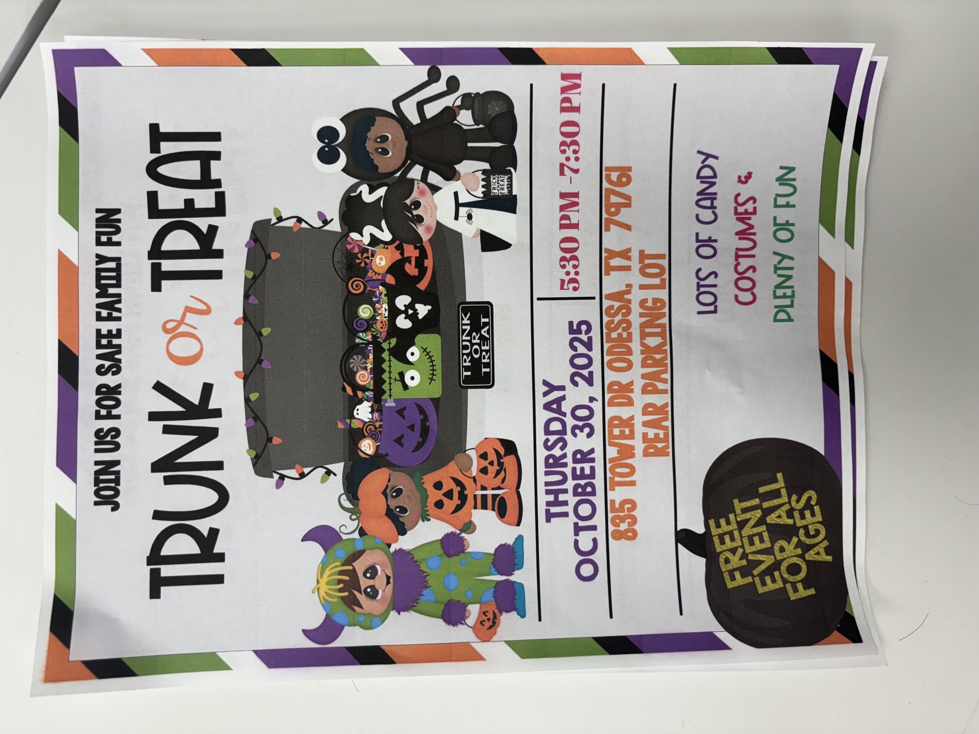 Trunk Or Treat