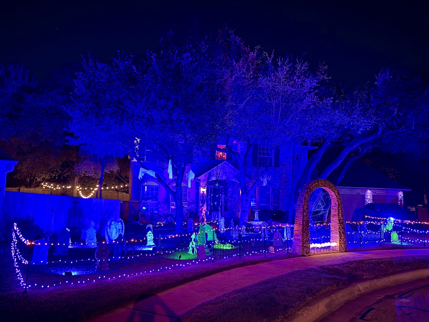 Glowing Graveyard
