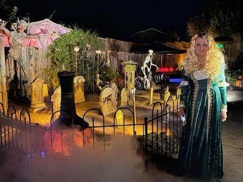 Haunted Pumpkin Patch & Backyard Graveyard