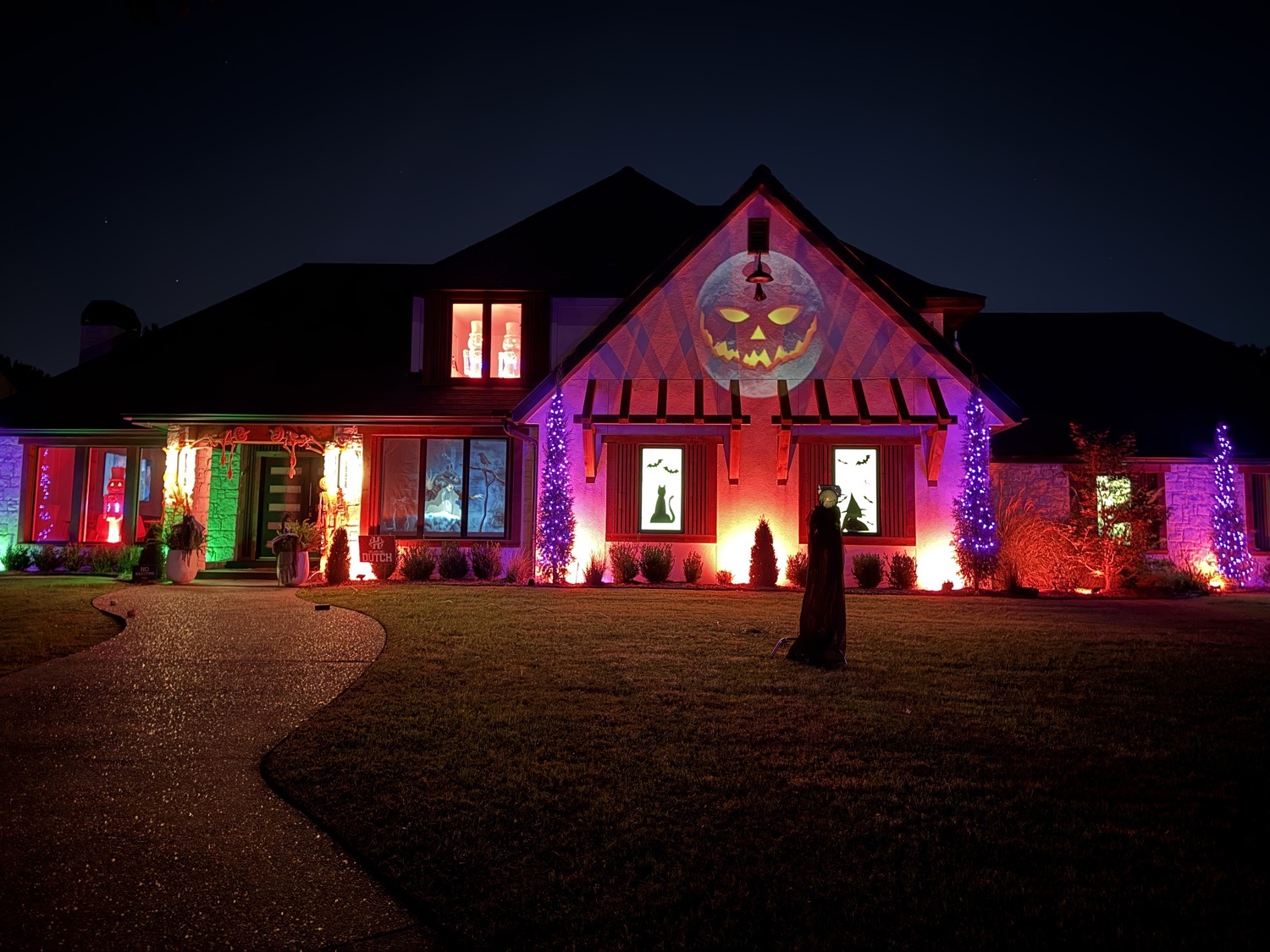 Digital Decorating For A Fantastic Fright! Halloween Haunt in Tulsa, Oklahoma