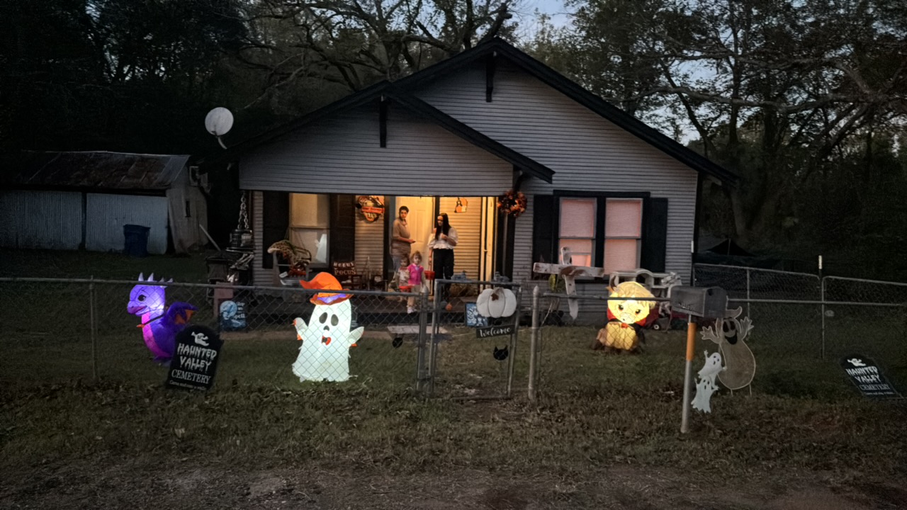 Passing Out Candy