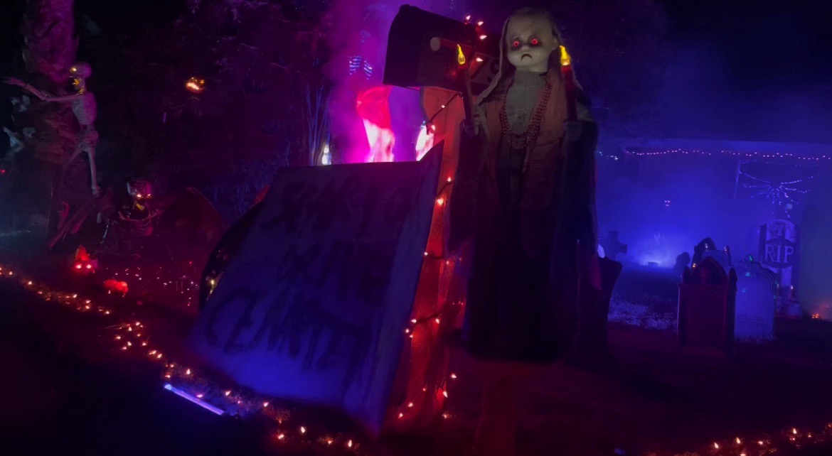 Citrus Frights Scary Oak Drive Cemetery