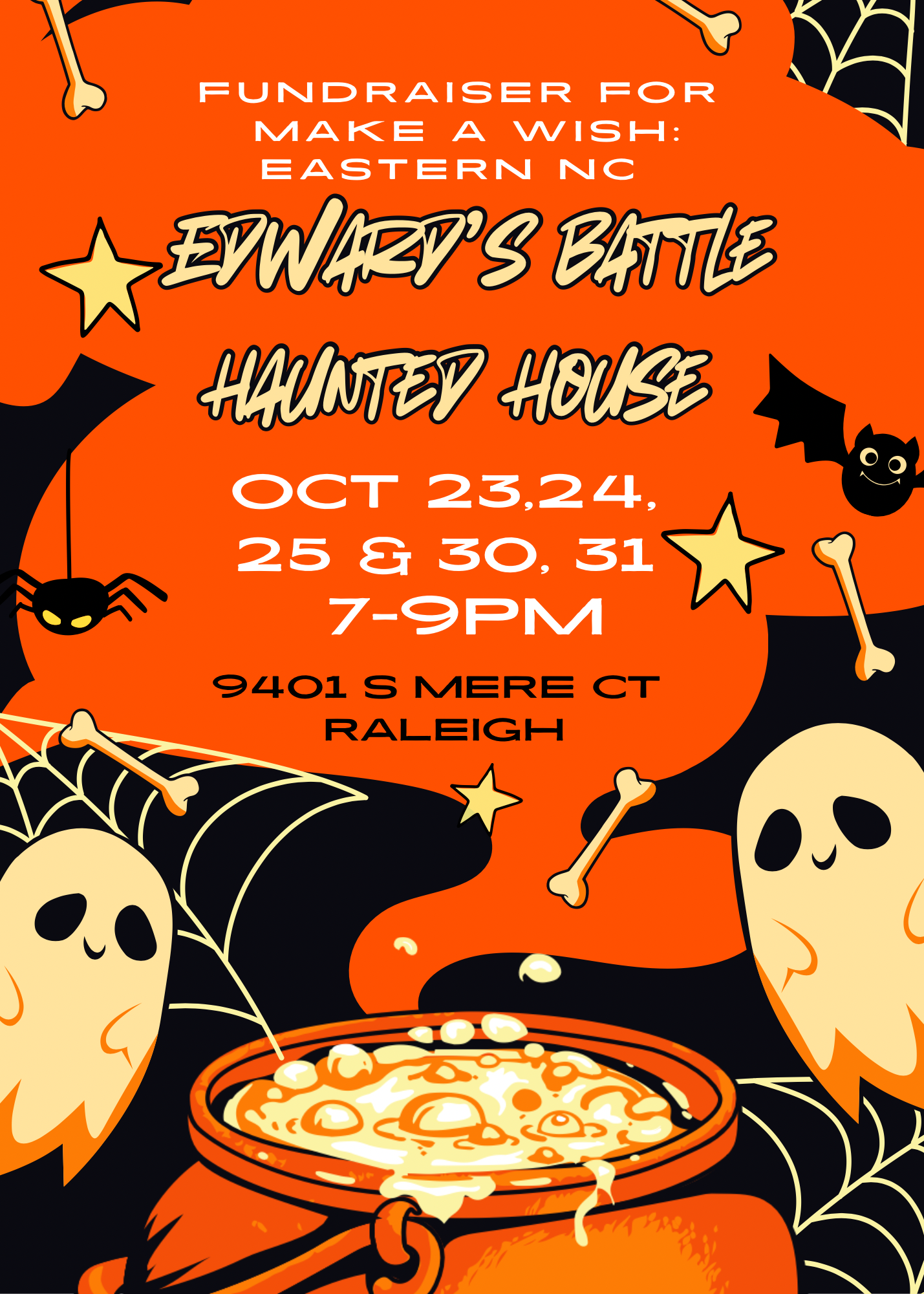 Edward’s battle haunted house
