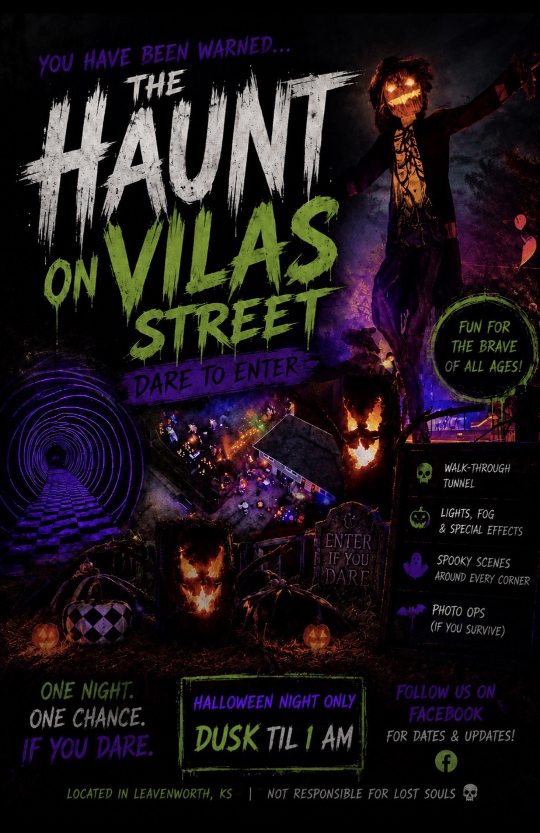 Haunt Of Vilas Street — haunted house in Leavenworth, KS
