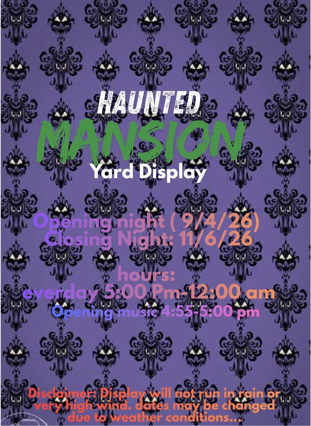 The Haunted Mansion (Opening Night Fri Sep 4th) — haunted house in Hesperia, CA