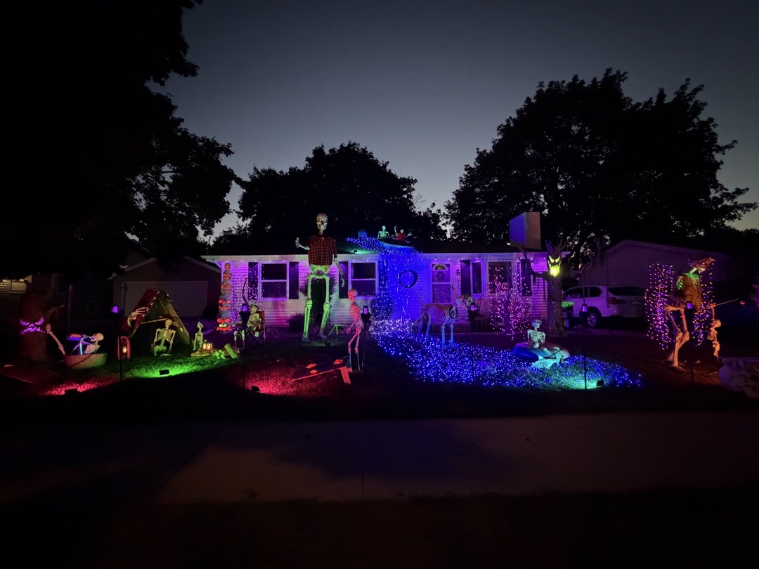 The Cumberland Halloween house in Oshkosh, Wisconsin