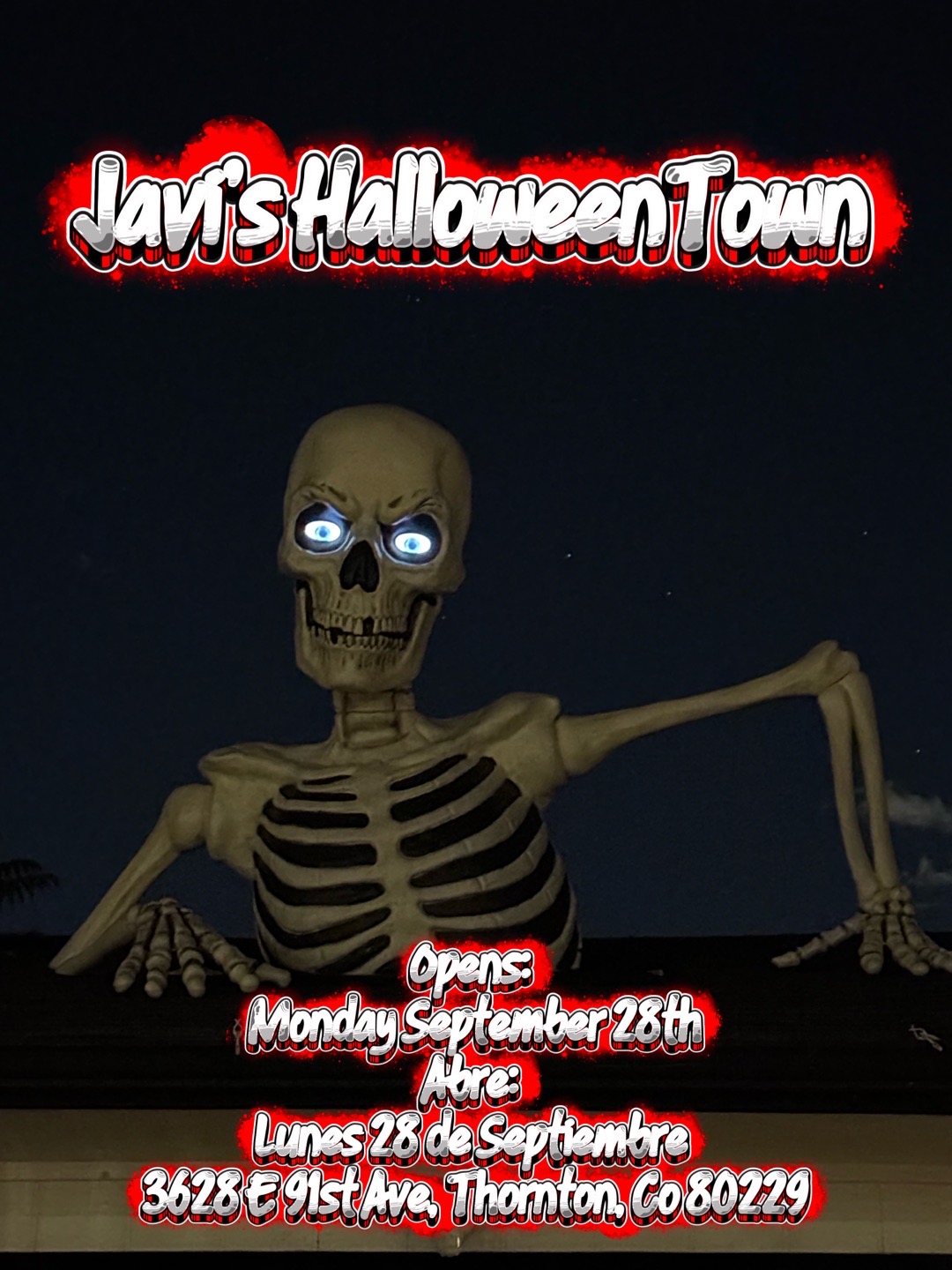 Javi’s HalloweenTown — haunted house in Thornton, CO