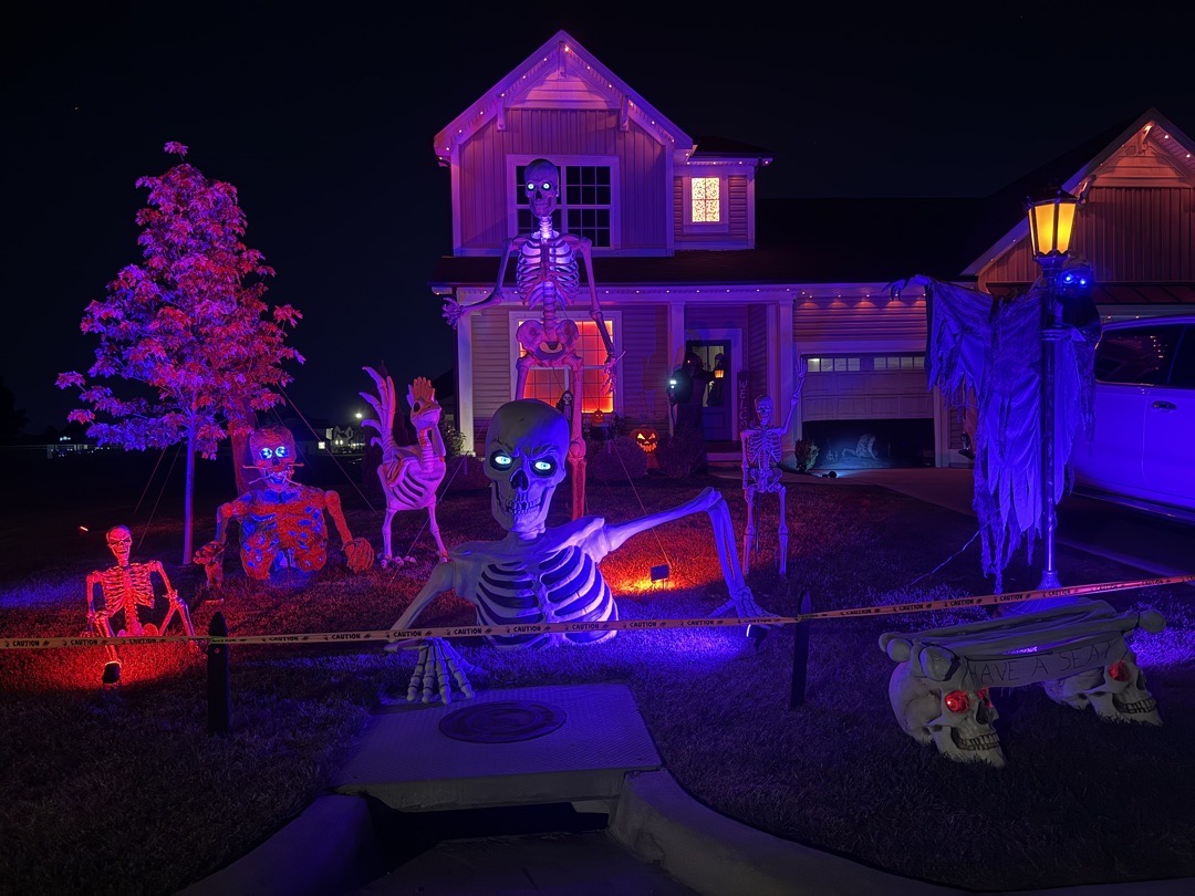 The Cottleville Crypt Halloween Display in Cottleville, Missouri