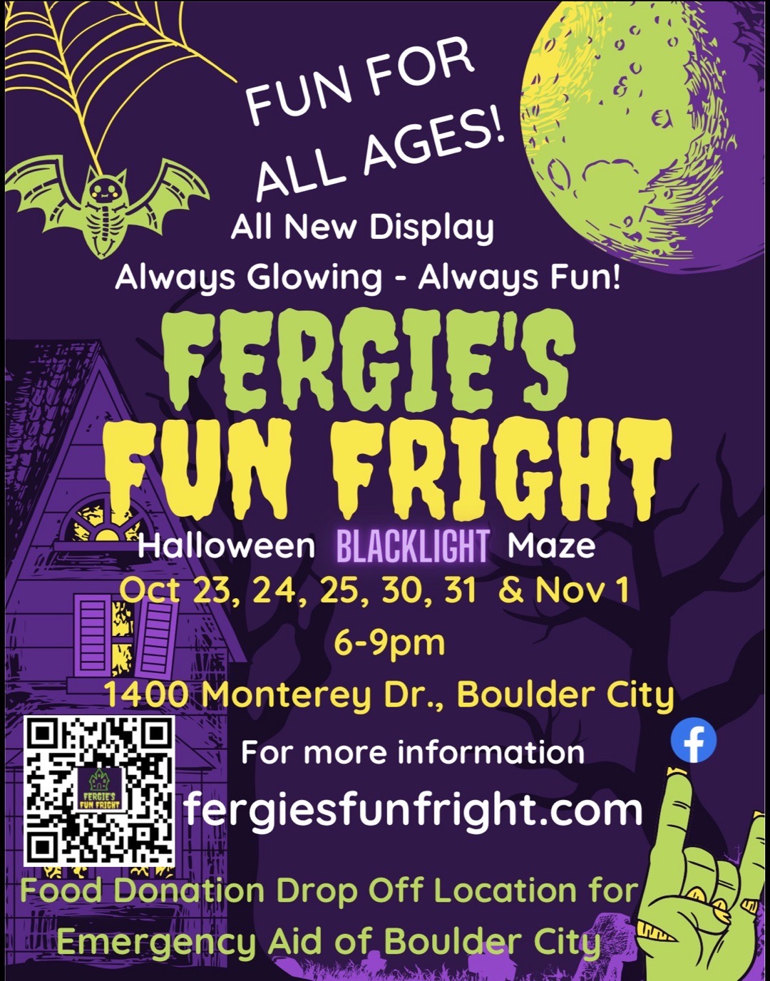 Fergie’s Fun Fright — haunted house in Boulder City, NV
