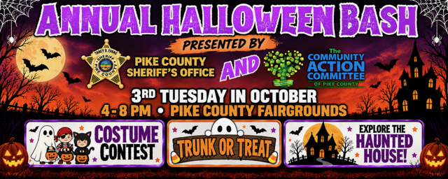 Pike County Sheriff’s Department Halloween Bash — haunted house in Piketon, OH