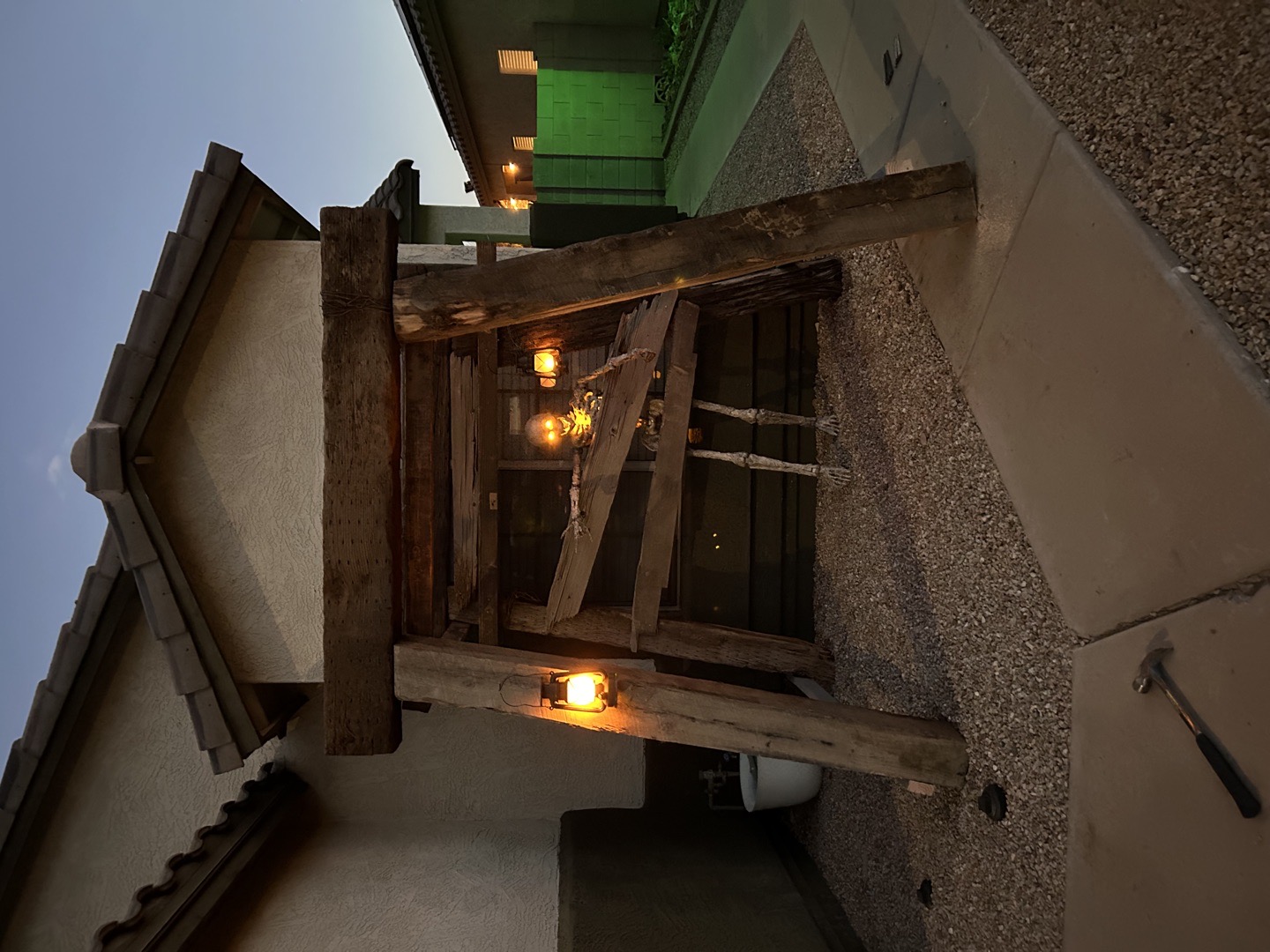 West Post Mining Co. (still in construction) Halloween Haunt in Surprise, Arizona