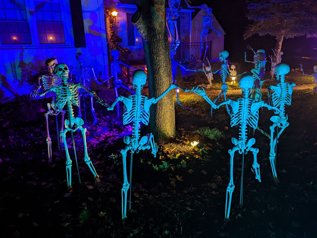 The Skeleton House in Bound Brook, NJ