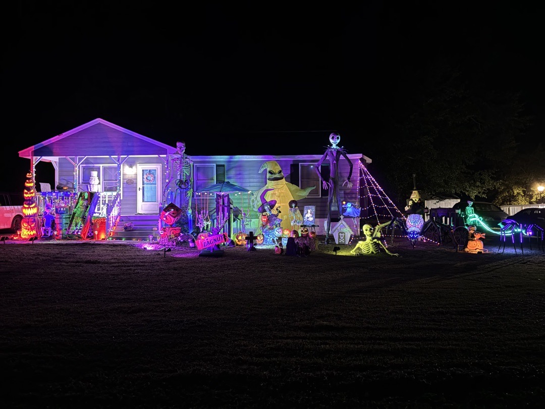 Chadek’s Nightmare On Keithwood Halloween Haunt in North Dinwiddie, Virginia