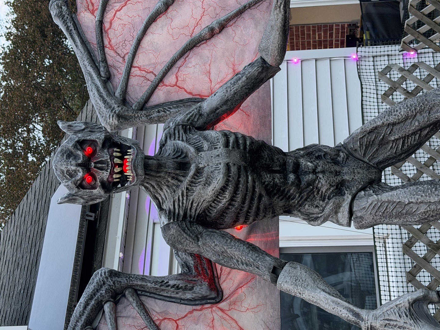 Tucker Family Halloween Display in South Glens Falls, NY