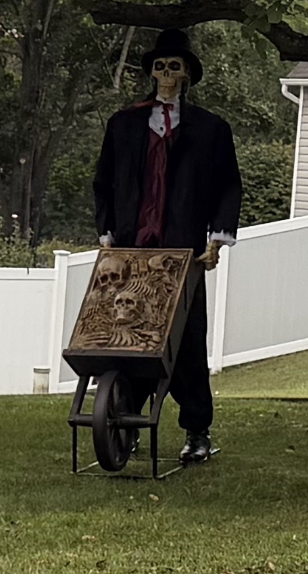 Halloween display in Poughkeepsie, NY