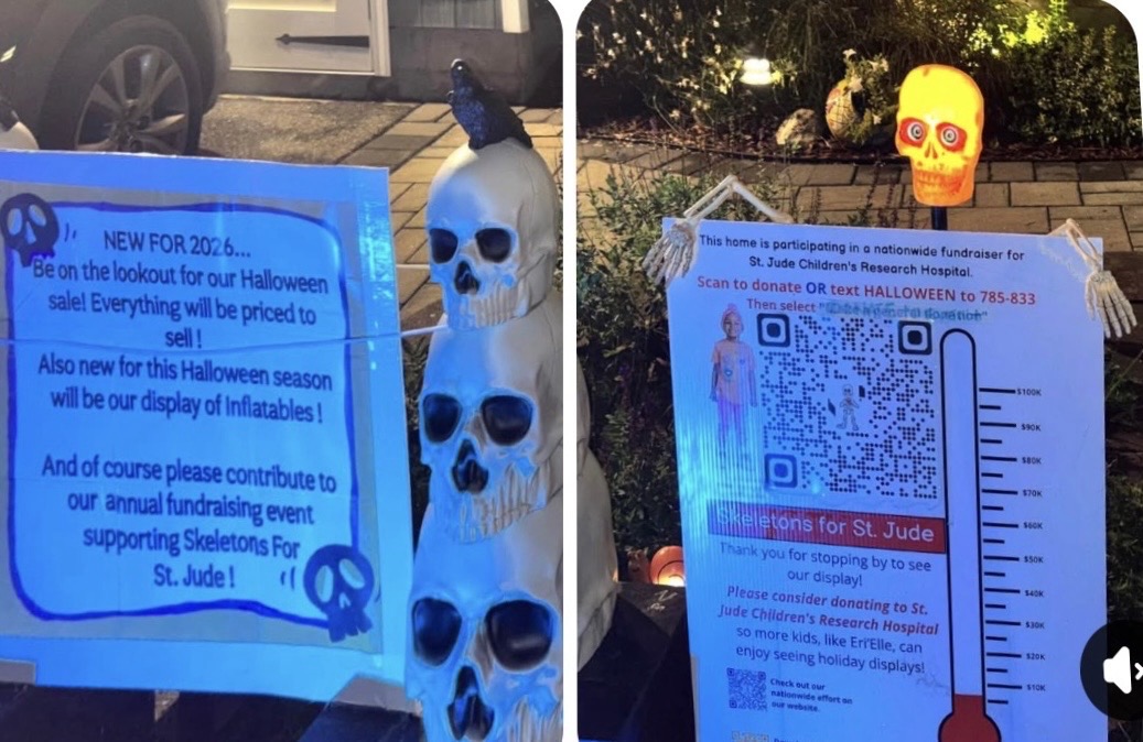 Maly Halloween Display in East Patchogue, NY