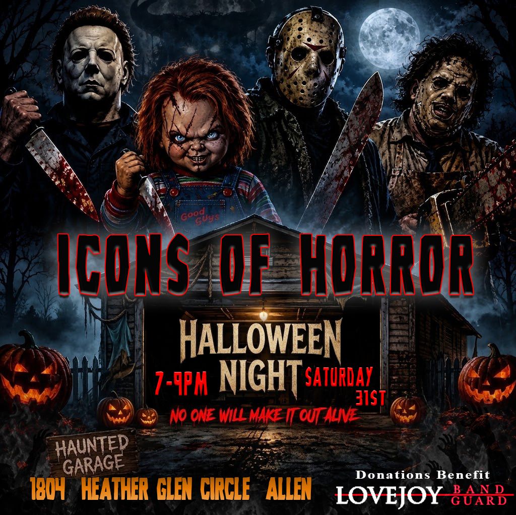 Cursed Cove presents Icons of Horror in Allen, TX