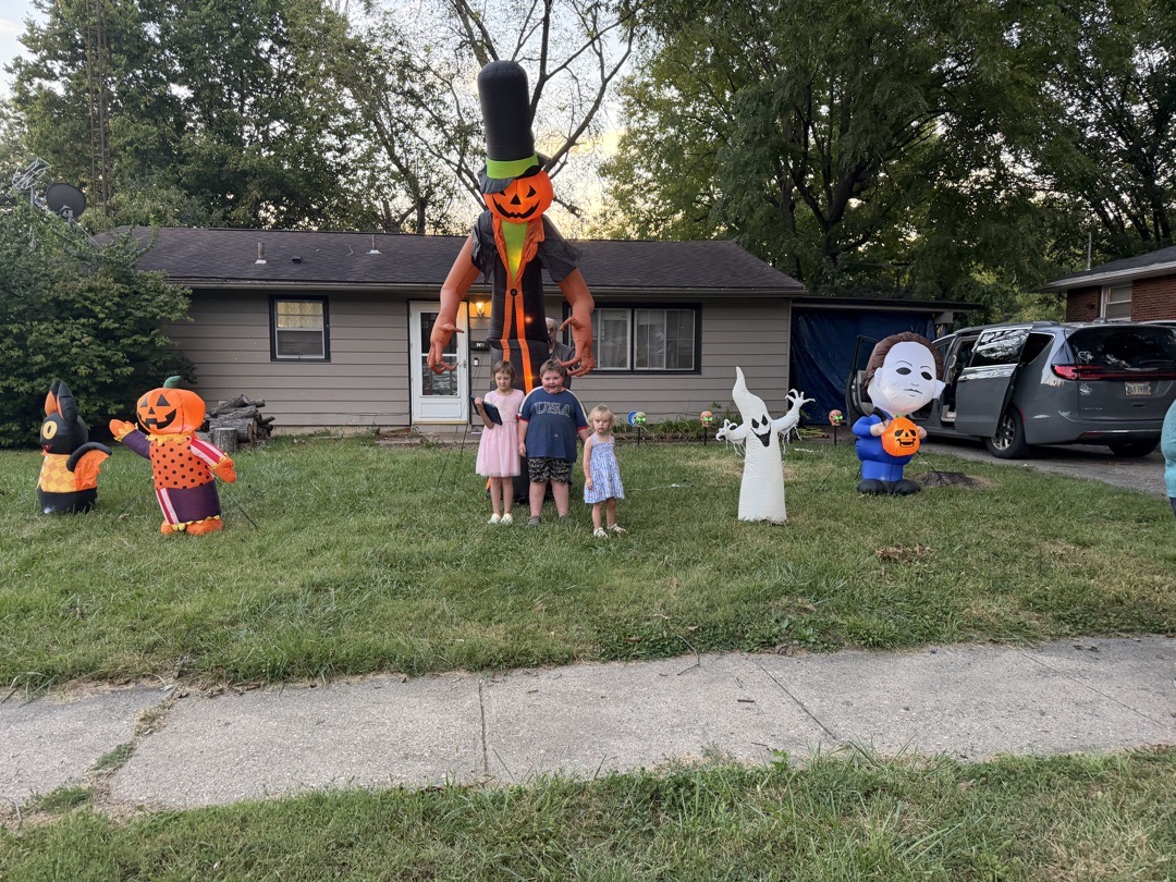 Halloween Candy Stop in Dayton, Ohio