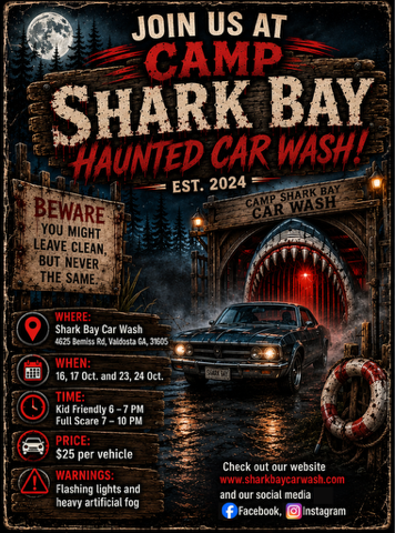 Camp Shark Bay Halloween Haunt in Valdosta, Georgia