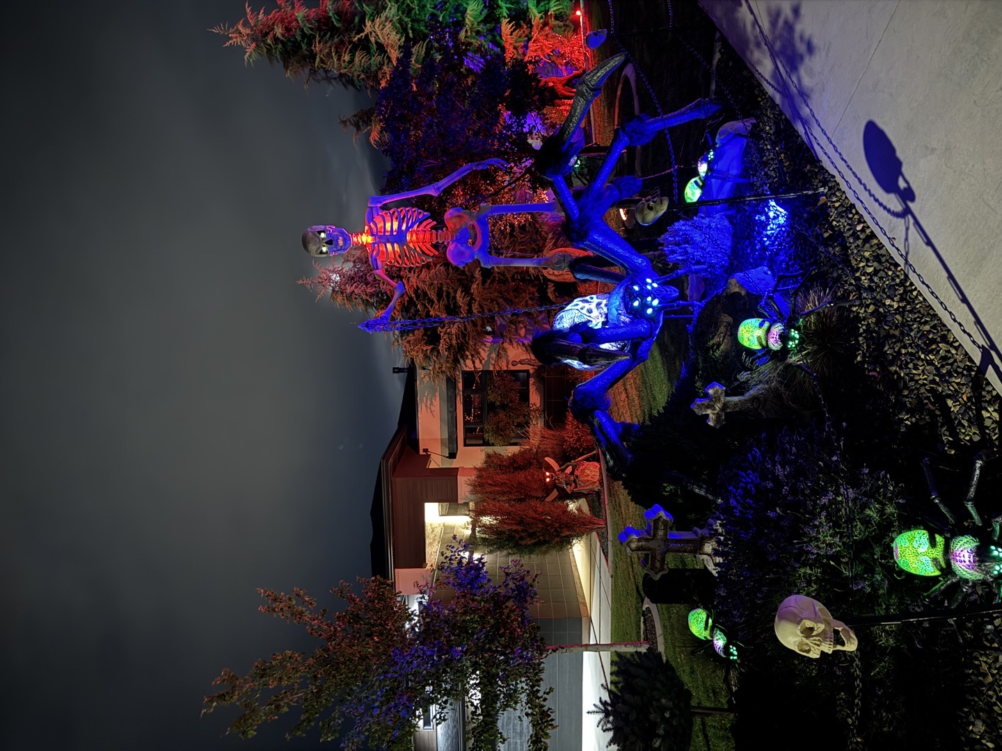 Nightfall at Stone Hollow Halloween Haunt in Meridian, Idaho