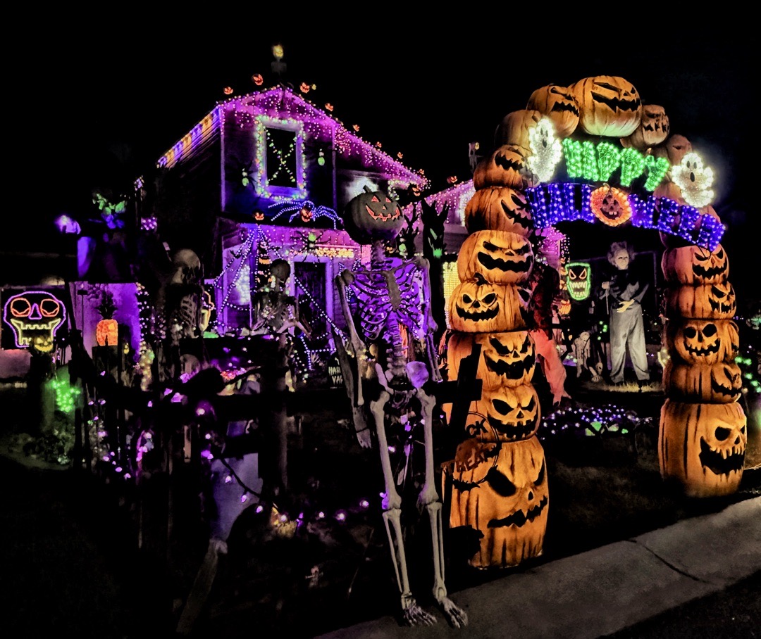 Lights On South Reindeer Halloween Haunt in Surfside Beach, South Carolina