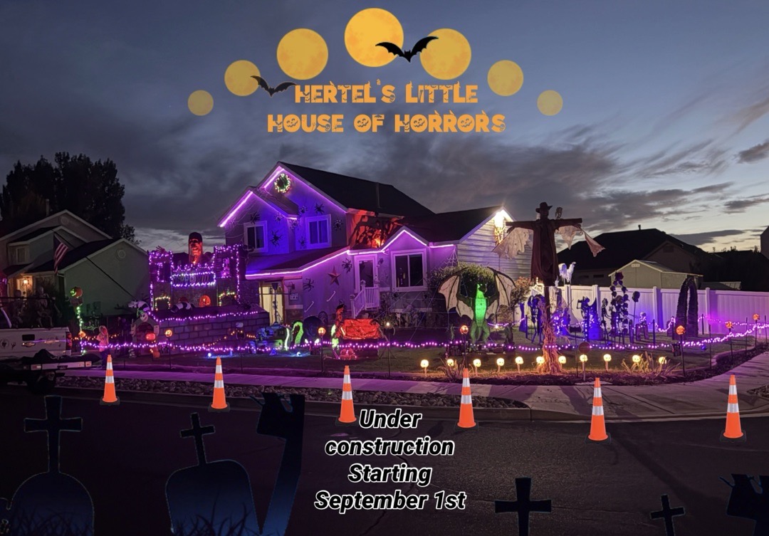 Hertel's House of Horrors Haunted House in Clinton, Utah