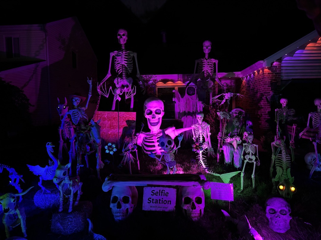 Skeleton Kingdom Halloween Haunt in Carol Stream, Illinois