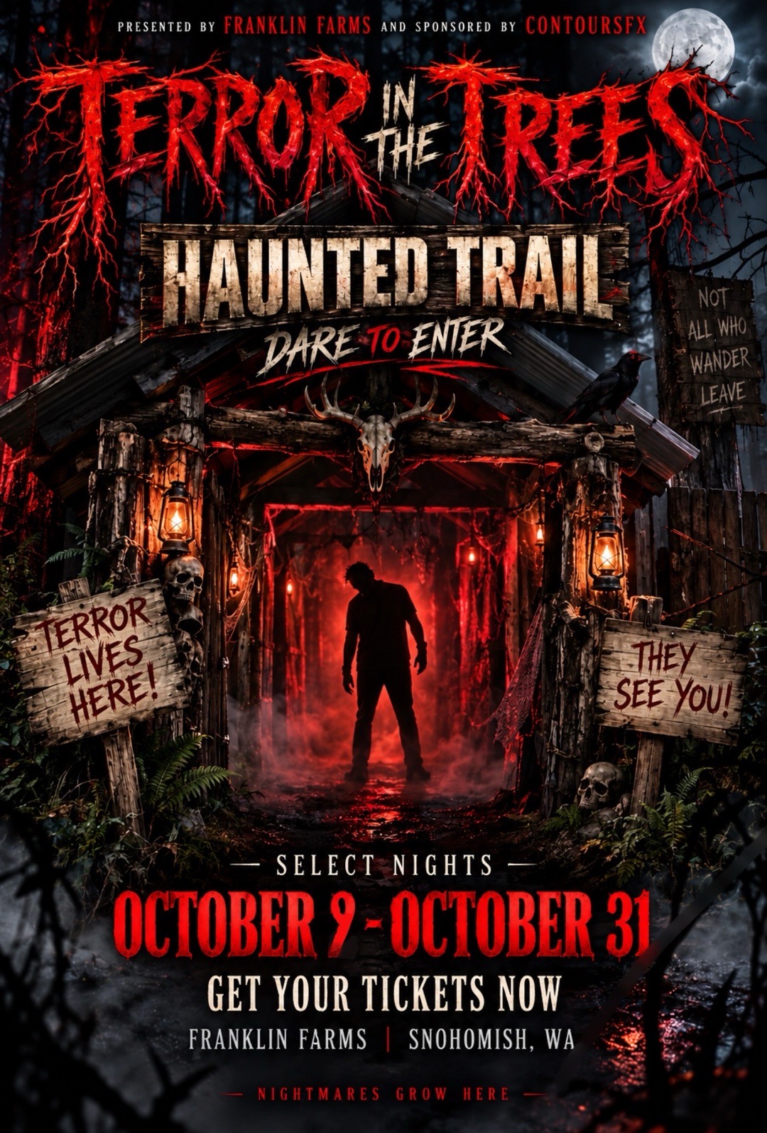 Terror In The Trees Haunted Trail in Snohomish, Washington