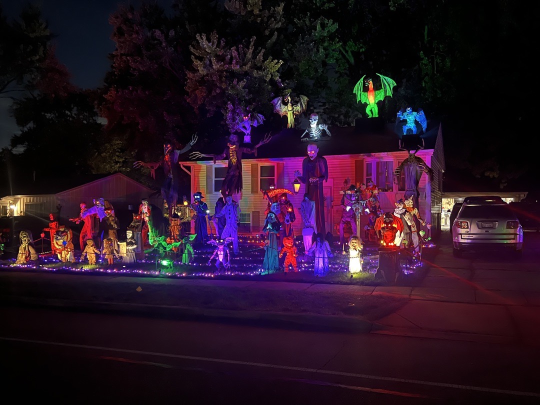 Ricci’s Spooky Yard Haunted House in Streamwood, Illinois