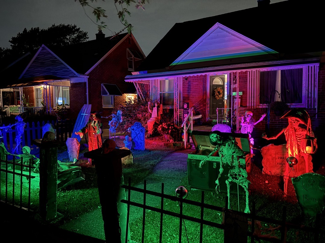 Pirate Haunt On Cherry Street in Southgate, Michigan