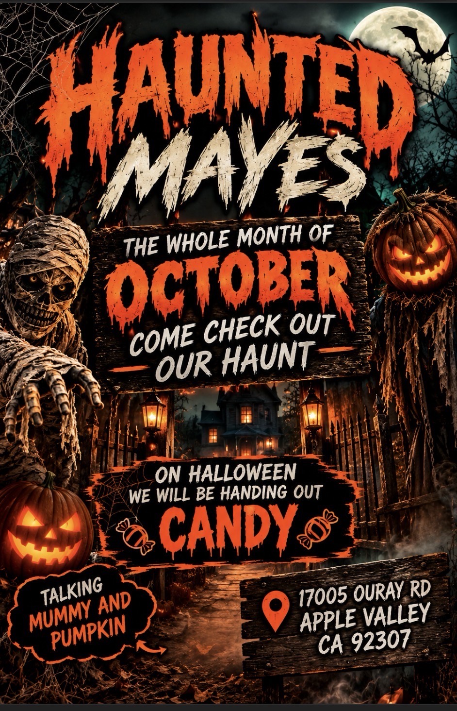Mayes Halloween in Apple Valley, California