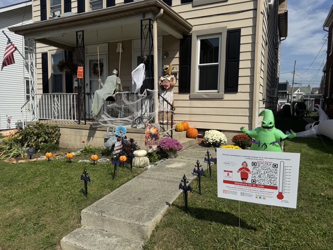 Erin’s Boo Crew- Skeletons For St. Jude Halloween Haunt in Hanover, Pennsylvania