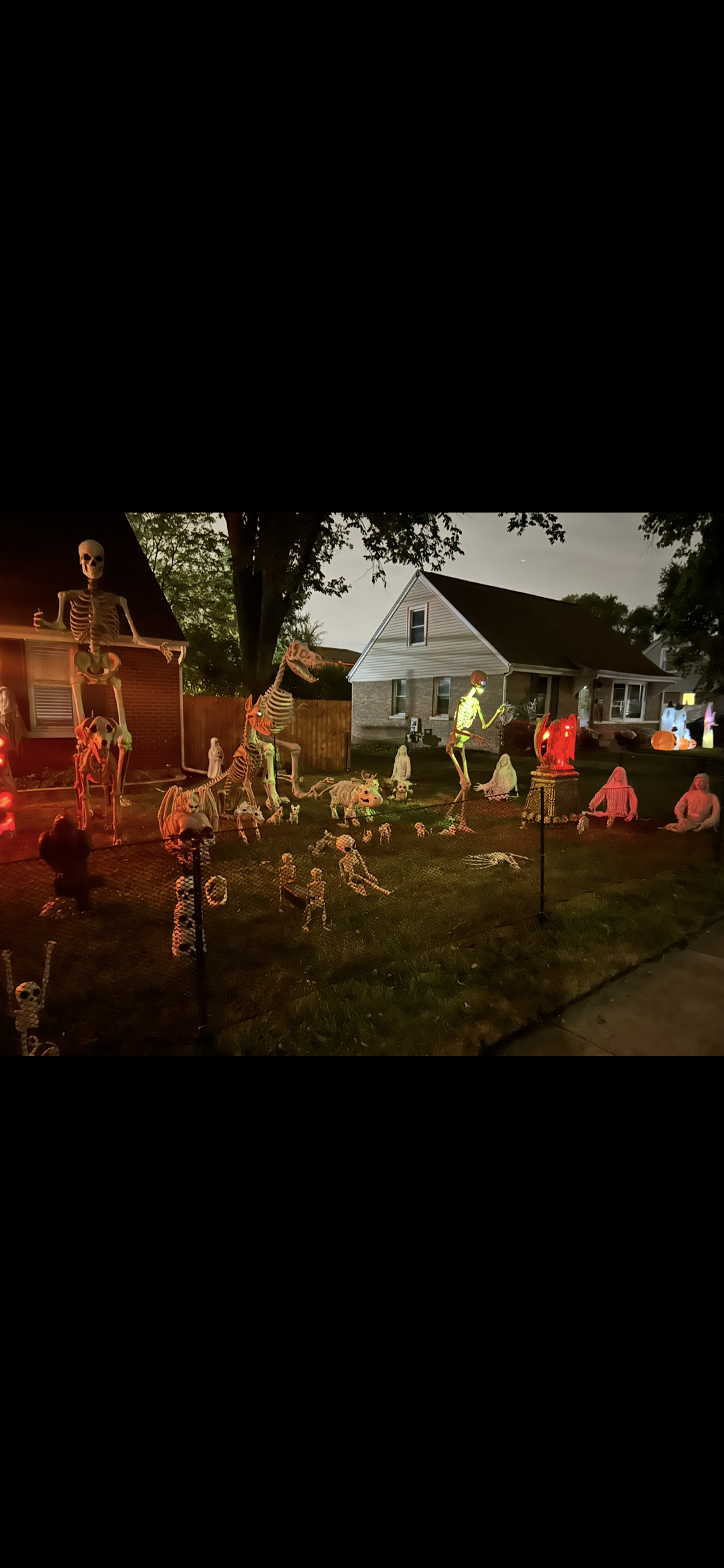 The Parkside Boneyard Halloween Haunt in Chicago Ridge, Illinois