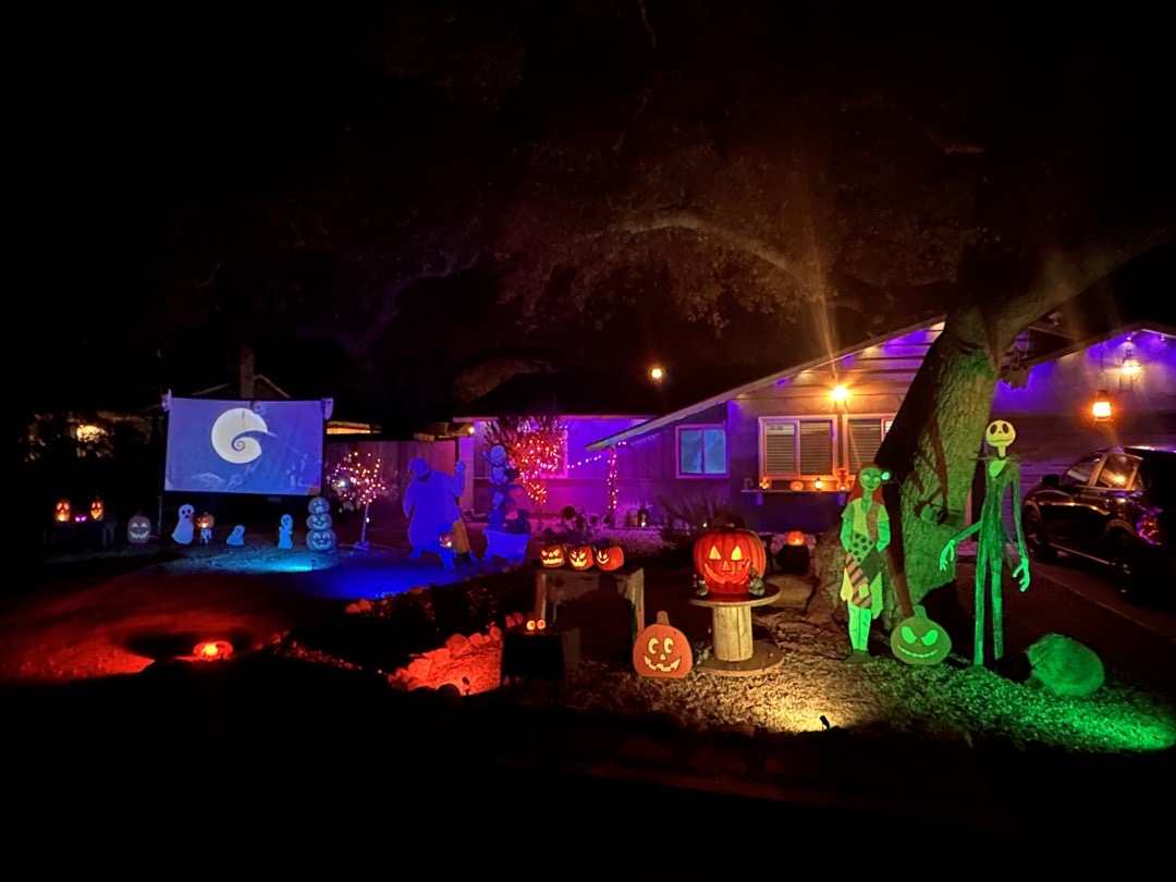 Nightmare Before Christmas & Friends Halloween Haunt in Ojai, California