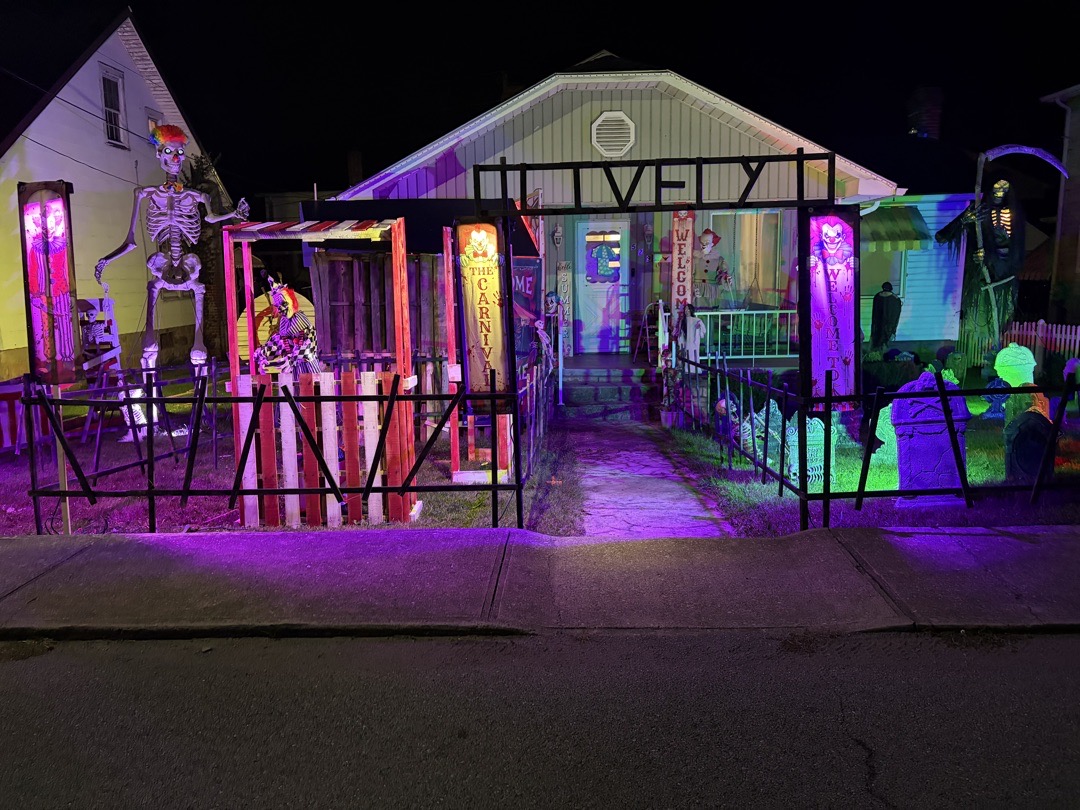 Livelys Lights On Moran Halloween Haunt in Mullens, West Virginia