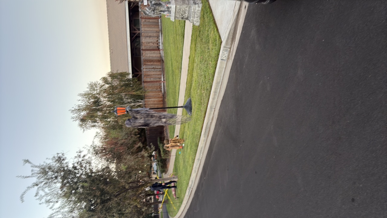 Shadows by the Sidewalk Halloween Haunt in Hughson, California