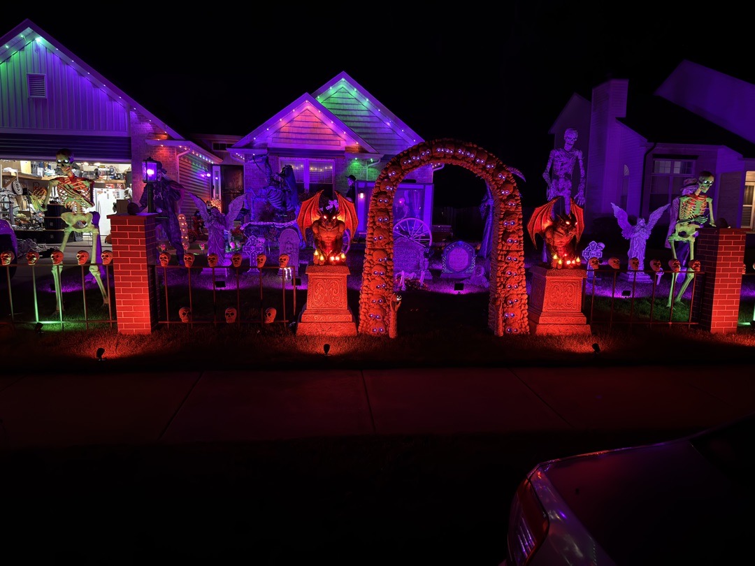 Marquette Point Cemetery Halloween Haunt in Porter, Indiana