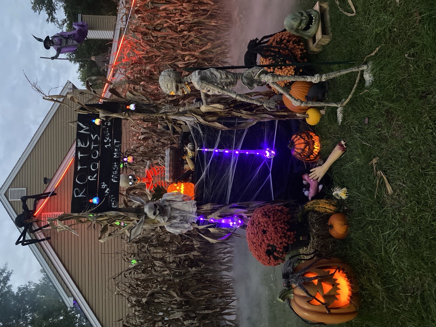 Invasion Of The Rotten Roots Farm Stand Haunted Trail in Reading, Pennsylvania