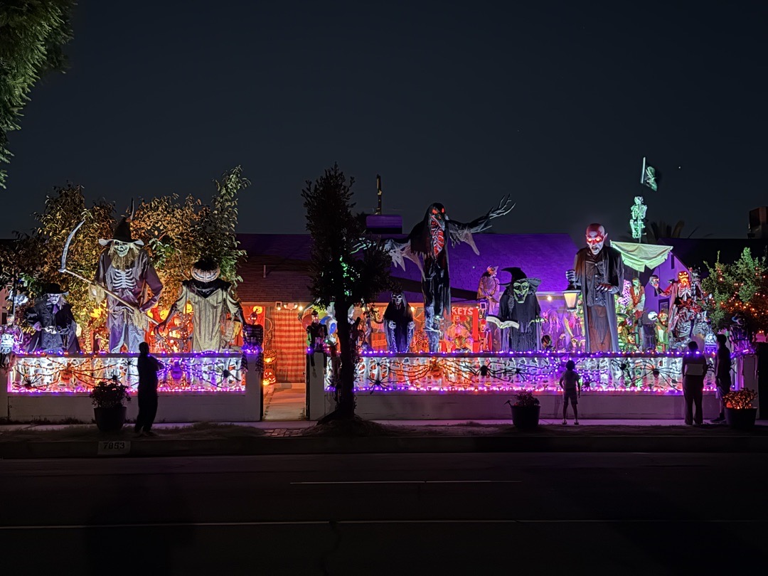 Northridge Halloween House