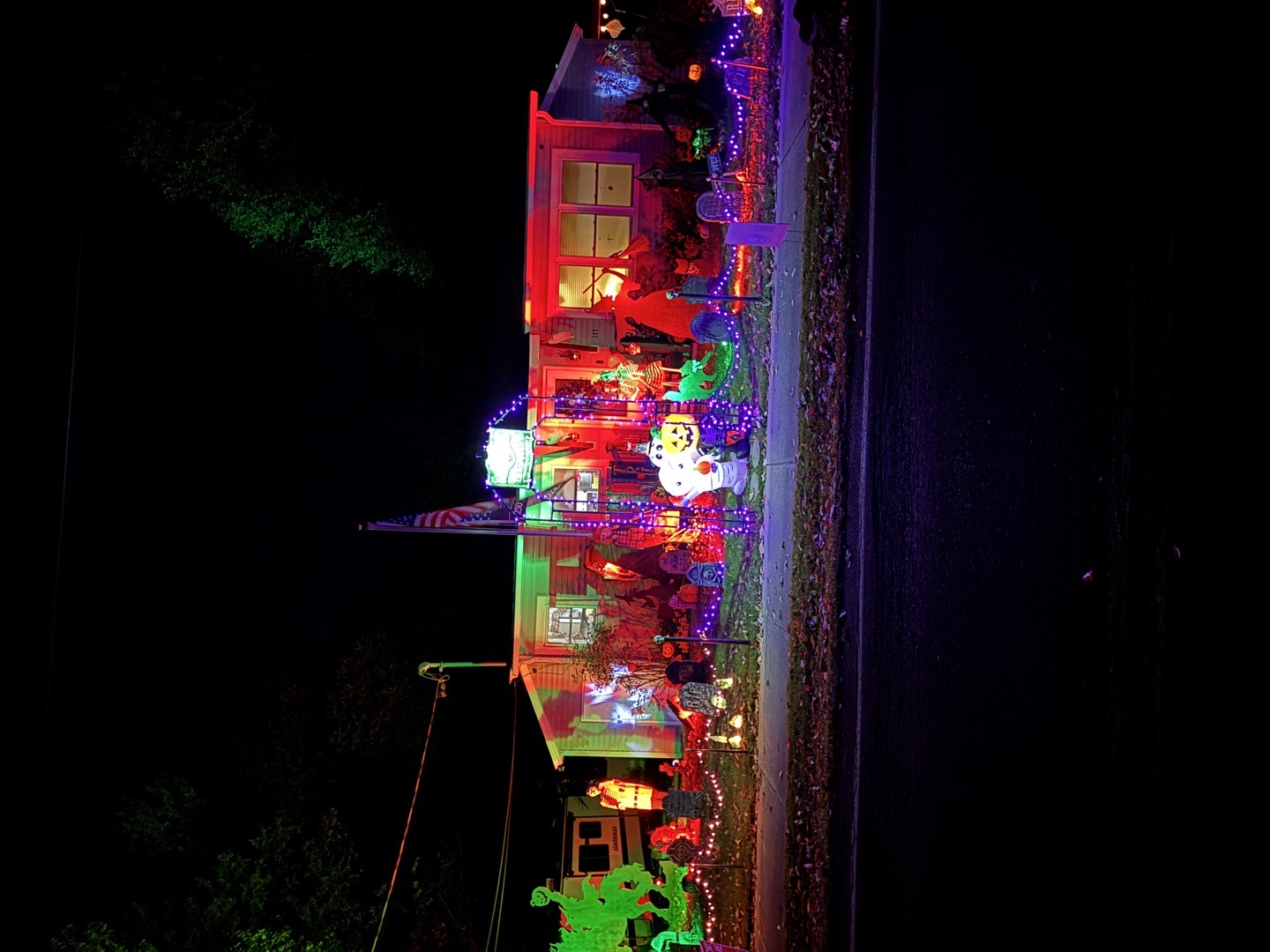 Halloween House in Colchester, Vermont
