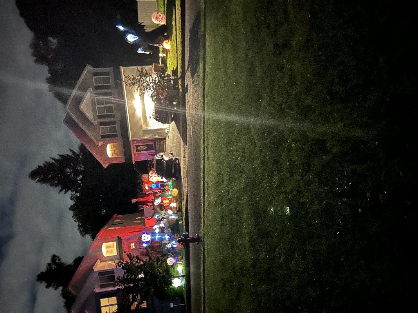 Halloween Display in Naugatuck, Connecticut