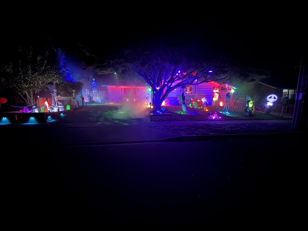 Halloween on Lathrop Street in Napa, CA