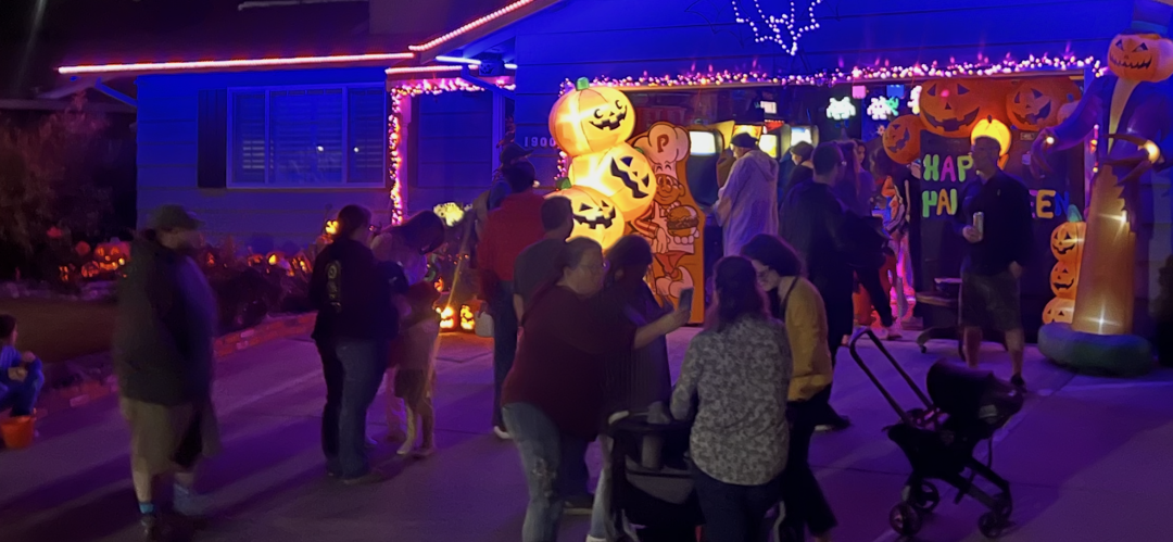 The Halloween Arcade Stop in Benicia, California