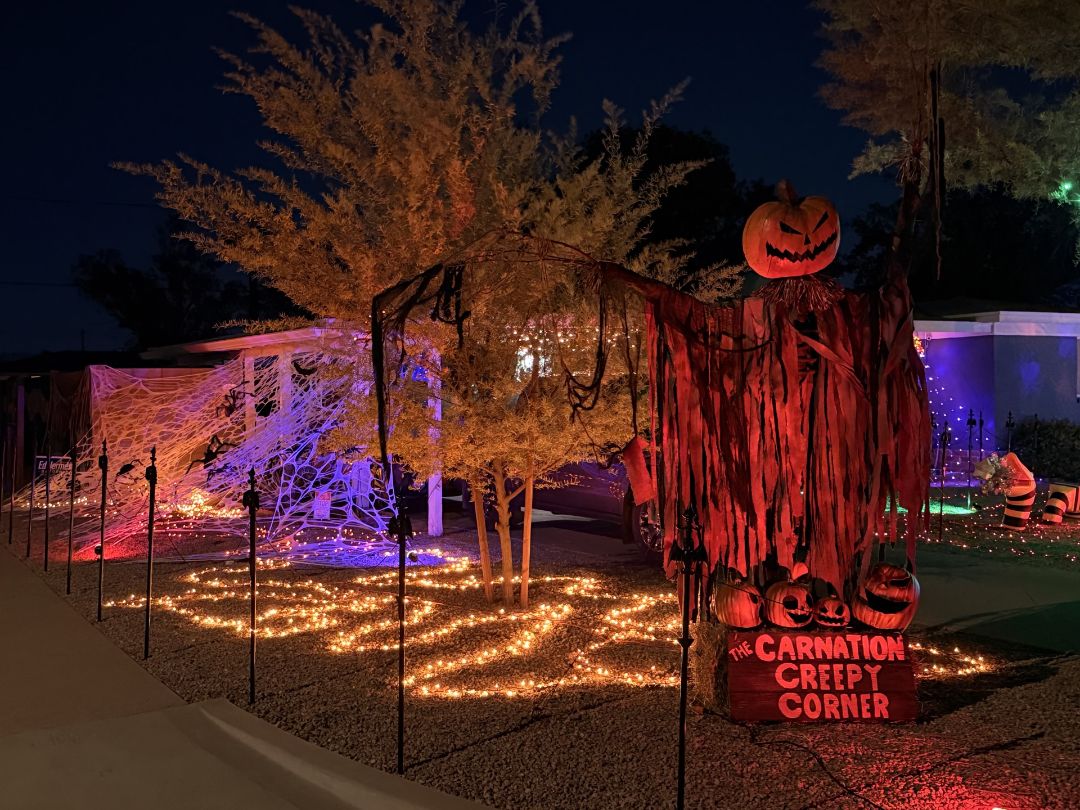 The Carnation Creepy Corner in Phoenix, AZ