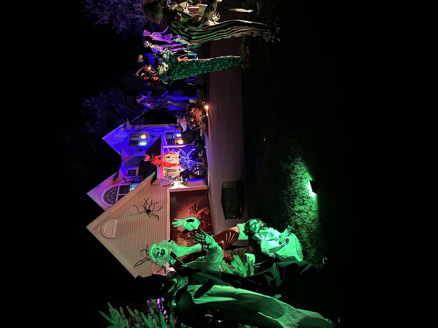 Halloween on Zacharie Drive in Laporte, IN