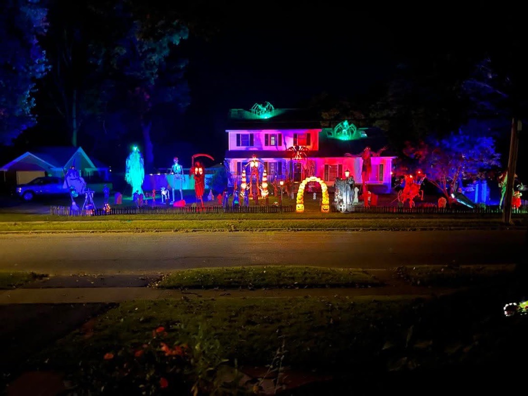 Szkutak Family Lights in Hudson Falls, NY