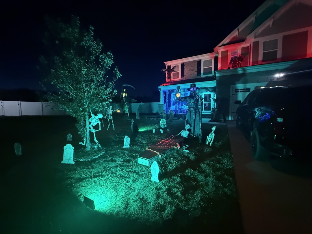 Graveyard/pumpkin Patch Drive-Through Haunt in Chesapeake, Virginia