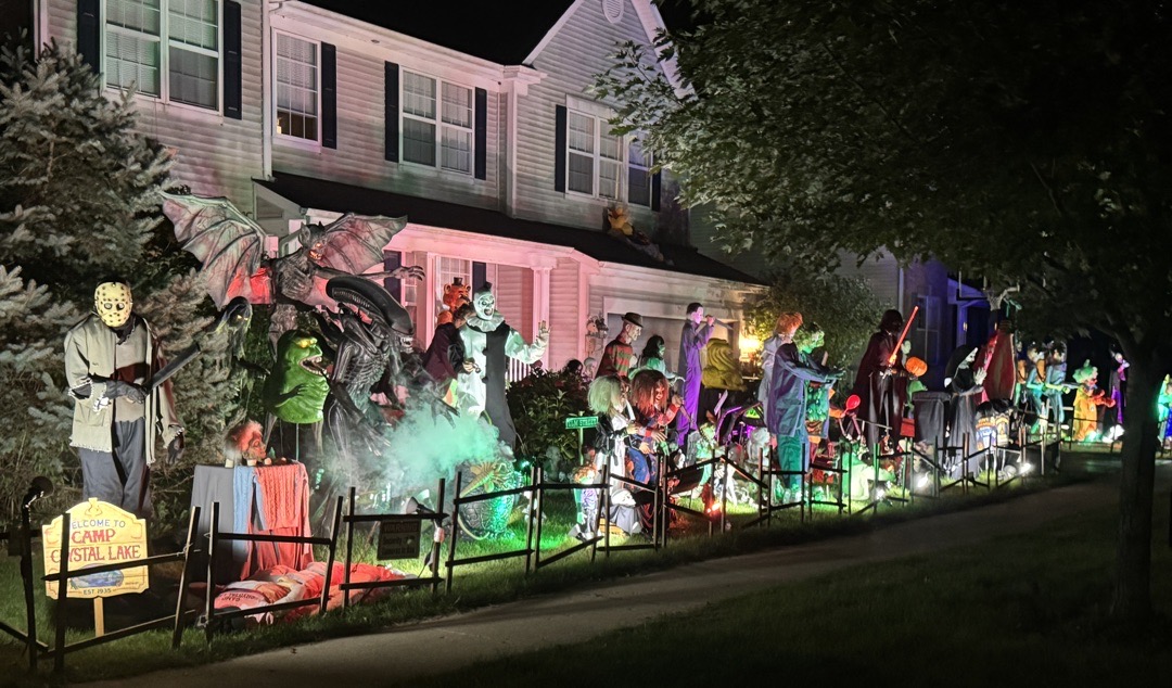Nightmare on Magnolia Ln. Halloween Haunt in Round Lake, Illinois
