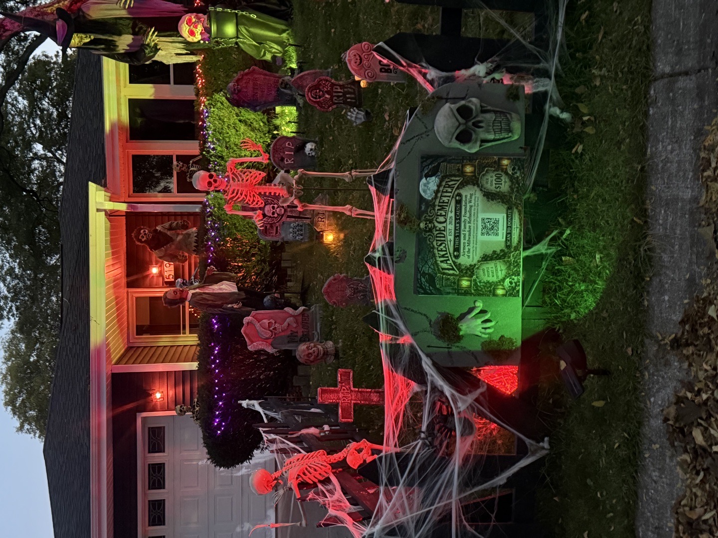 Lakeside Cemetery Halloween Haunt in Greendale, Wisconsin