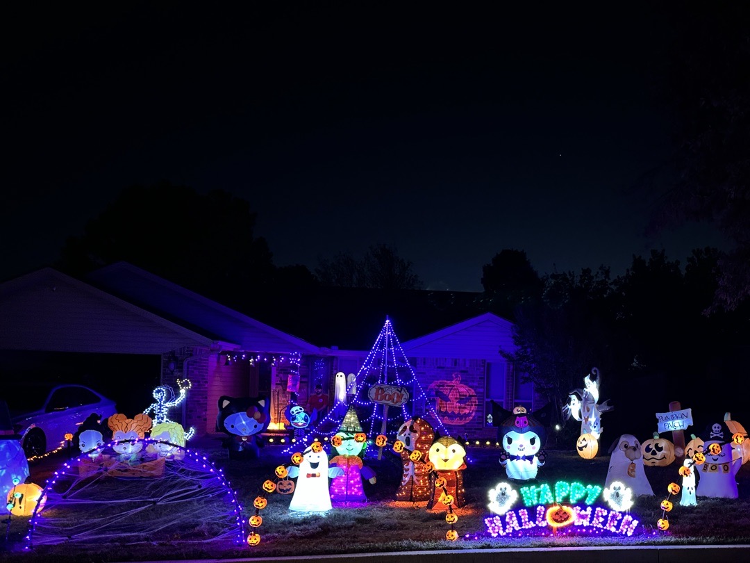 Stevens’s Halloween in Mustang, Oklahoma